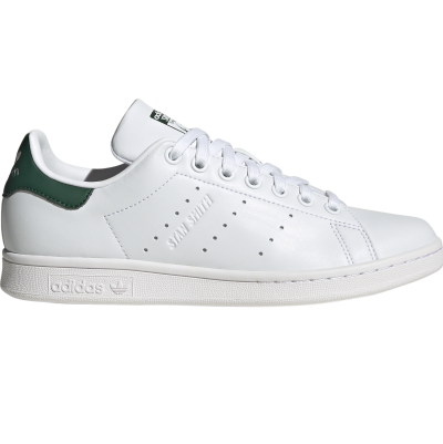 Adidas Women's Stan Smith W Sneakers in White/Dark Green - HQ6651