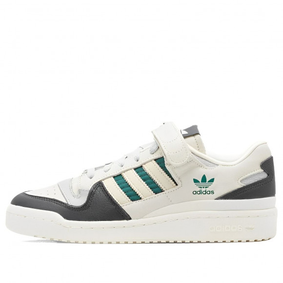 adidas Forum 84 Low 'Off White Green' WHITE/BLACK/GREEN Skate Shoes HQ6938 - HQ6938