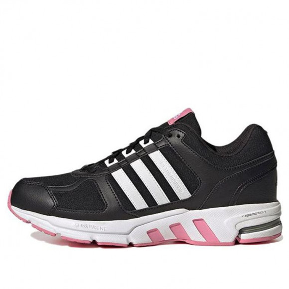 adidas (WMNS) Equipment 10 BLACK/WHITE/PINK Marathon Running Shoes HQ7208 - HQ7208