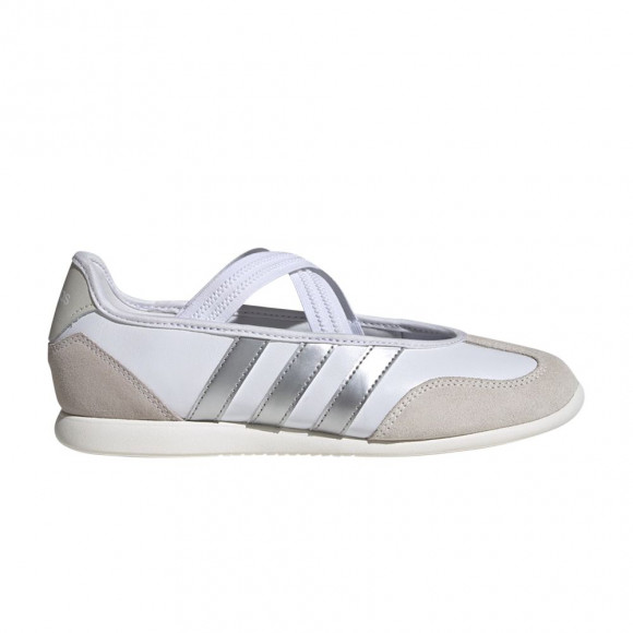 adidas Wmns Barreda Mary Jane 'Cloud White Silver Metallic Off White' | Women's Size 9.5 - HQ7400