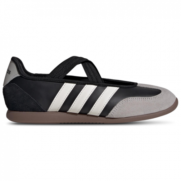 Adidas Barreda Mary Jane Women's Sneakers - Black - Size 4 - Suede - HQ7401