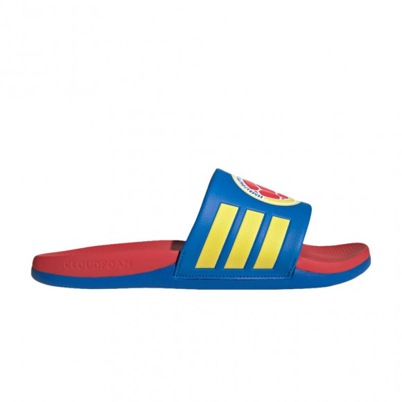 adidas Adilette Comfort 2.0 Slides 'Colombia' | Blue | Men's Size 11 - HQ7421