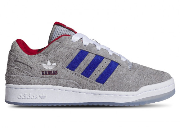adidas NCAA x Forum Low 'Kansas 2025' | Grey | Men's Size 9 - HQ7485