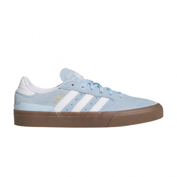 adidas Busenitz Vulc II 'Clear Sky Cloud White Gum' | Blue | Men's Size 7 - HQ7528