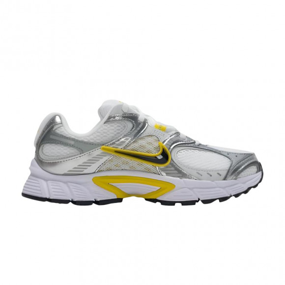 Nike Wmns V5 RNR 'White Bright Citron Metallic Silver' | Women's Size 9.5 - HQ7901-105