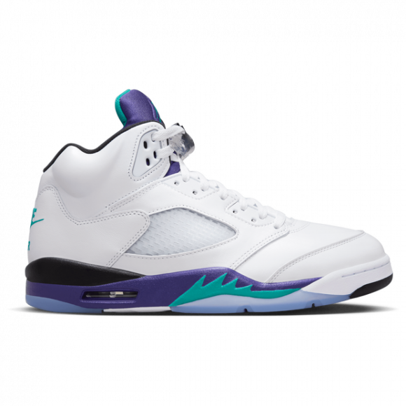 Air Jordan 5 Retro "Grape"-sko til mænd - hvid - HQ7978-100