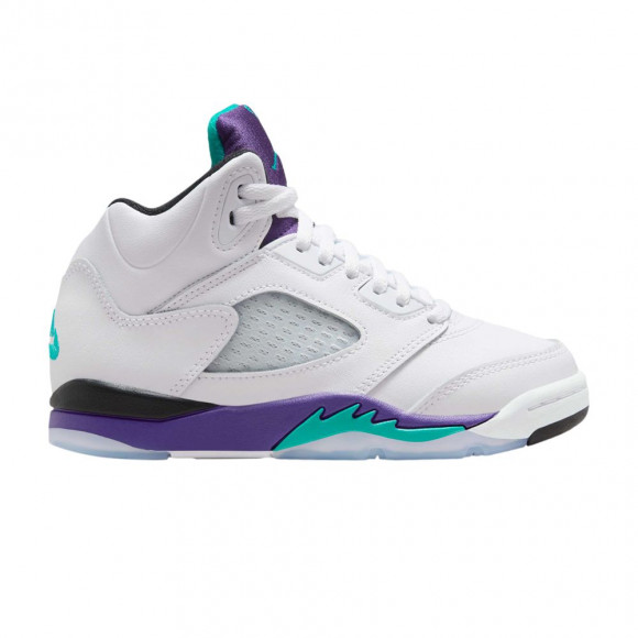 Air Jordan 5 Retro PS 'Grape' 2025 | White | Kid's Size 3 - HQ7979-100