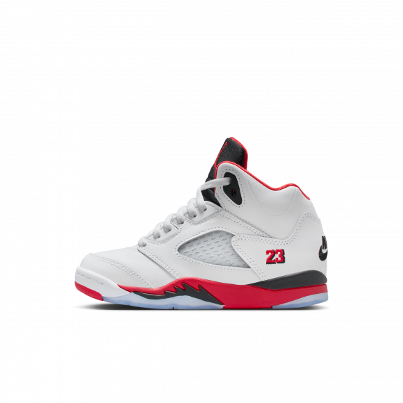 Jordan 5 Retro-sko til mindre børn - hvid - HQ7979-101