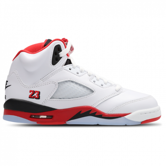 Air Jordan 5 Retro-sko til større børn - hvid - HQ7980-101