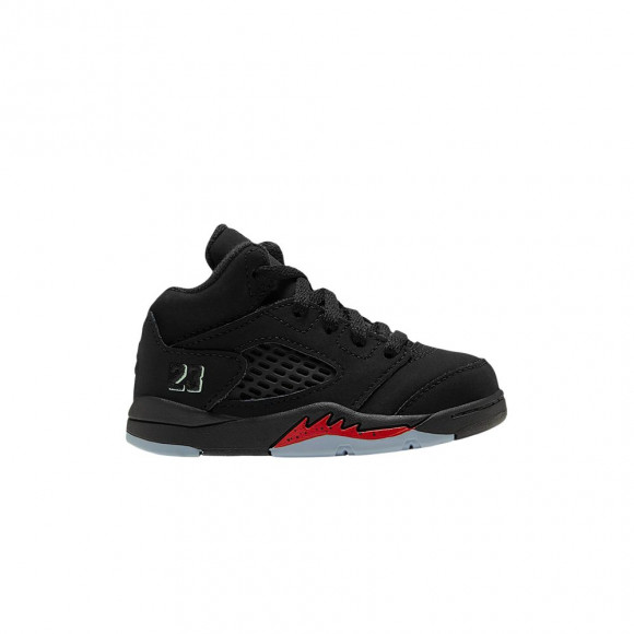 Air Jordan 5 Retro TD 'Halloween' | Black | Infant Size 10 - HQ7981-001