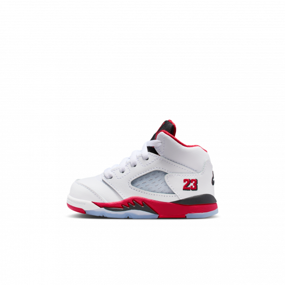 Air Jordan 5 Retro TD 'Fire Red' 2025 | White | Infant Size 3 - HQ7981-101