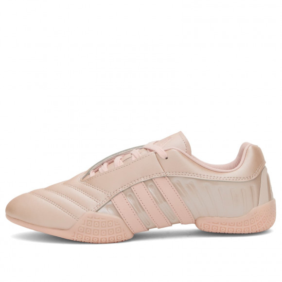 Adidas Women's Taekwondo Mei Elite W Sneaker in Sandy Pink/Sandy Pink/Sandy Pink - HQ9181
