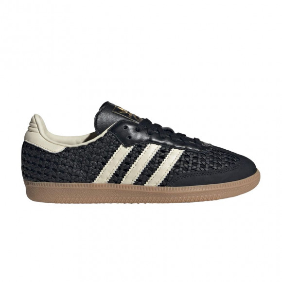 adidas Wmns Samba OG 'Core Black Cream White Gold Metallic' | Women's Size 6.5 - HQ9282