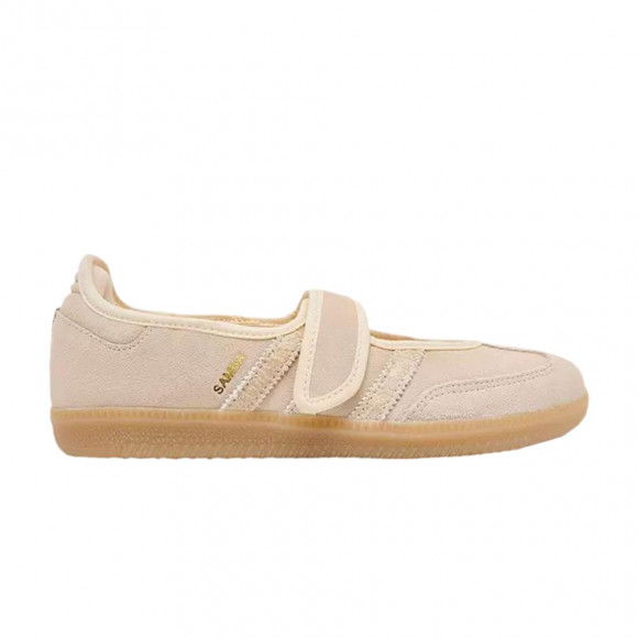 adidas Wmns Originals Samba Jane Suede Casual 'Sand Strata' | Cream | Women's Size 8.5 - HQ9496