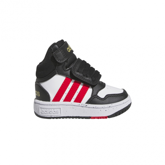 Hoops Mid I 'Black White Vivid Red' - HR0229