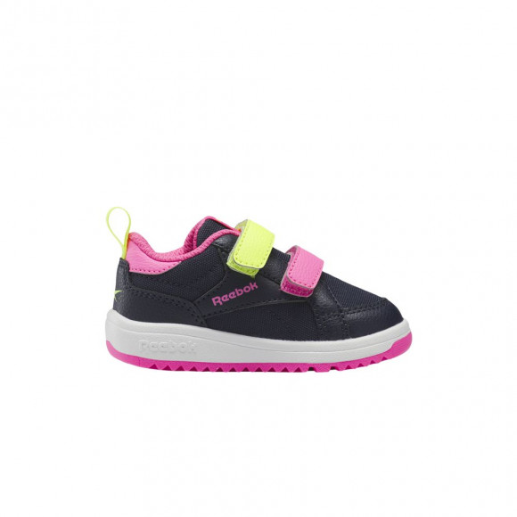 Reebok Weebok Clasp Low Infant 'Vector Navy Atomic Pink' | Blue | Infant Size 5 - HR0581
