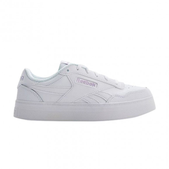 Reebok Wmns Court Advance Bold 'White Purple Oasis' | Women's Size 7 - HR1503