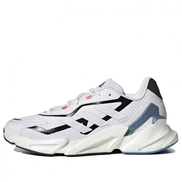 adidas X9000L4 White/Black/Blue Marathon Running Shoes HR1726 - HR1726