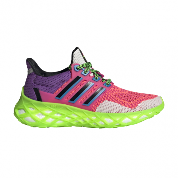 UltraBoost Web DNA J 'Turbo Shock Pink' - HR1791