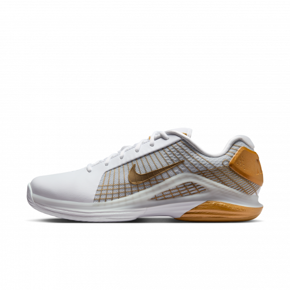 Nike Vapor 12 Hypersmash Men's Hard Court Tennis Shoes - White - HV1488-100