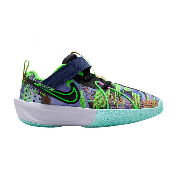 Nike G.T. Cut 3 PS 'Blue Void/Hyper Violet/Bleached Turquoise/Green Strike' | Black | Kid's Size 11.5 - HV2244-400