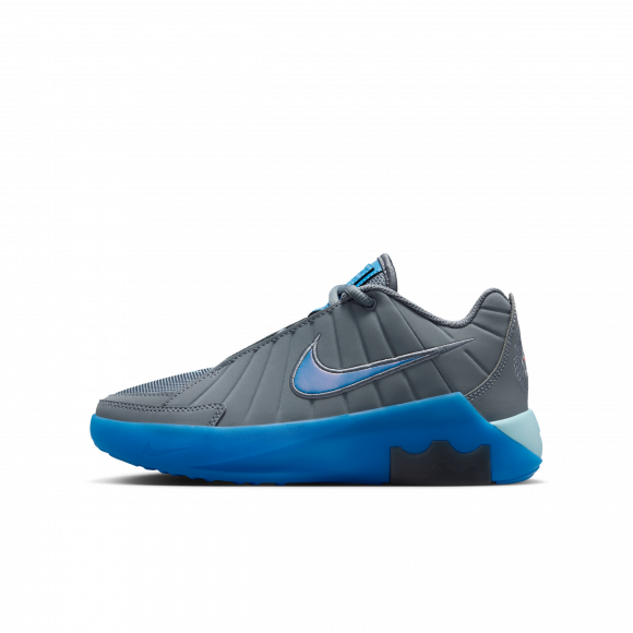 LeBron Witness 9 basketsko til store barn - Grå - HV2270-003