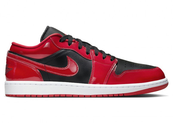 Wmns Air Jordan 1 Low 'Patent Varsity Red Black' | Women's Size 9 - HV4089-006