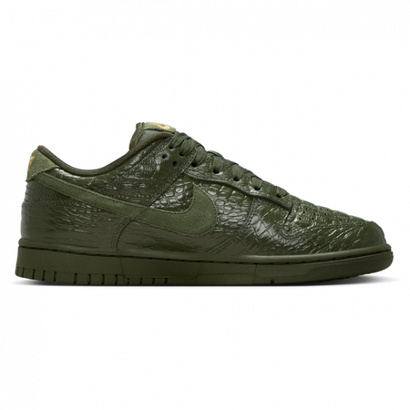 Nike Women's Dunk Locroc W Sneaker in Green/Gold/Olive - HV4388-300