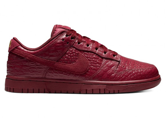 Nike Wmns Dunk Low 'Red Croc' | Women's Size 10 - HV4388-600