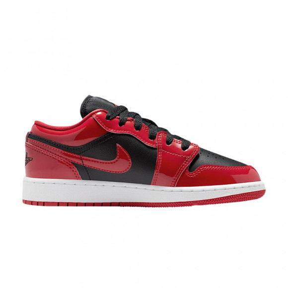 Air Jordan 1 Low SE GS 'Black White Varsity Red' | Kid's Size 4 - HV4396-006