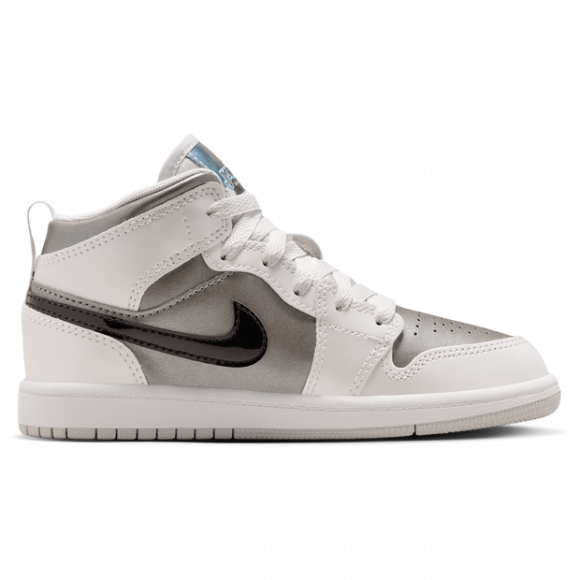Air Jordan 1 Mid PS 'Inspired by the Greatest' | Silver | Kid's Size 11 - HV4459-014