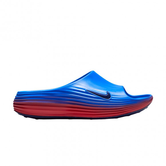 Nike Wmns ReactX Rejuven8 Slide 'Photo Blue Action Red Midnight Navy' | Women's Size 15 - HV4484-604