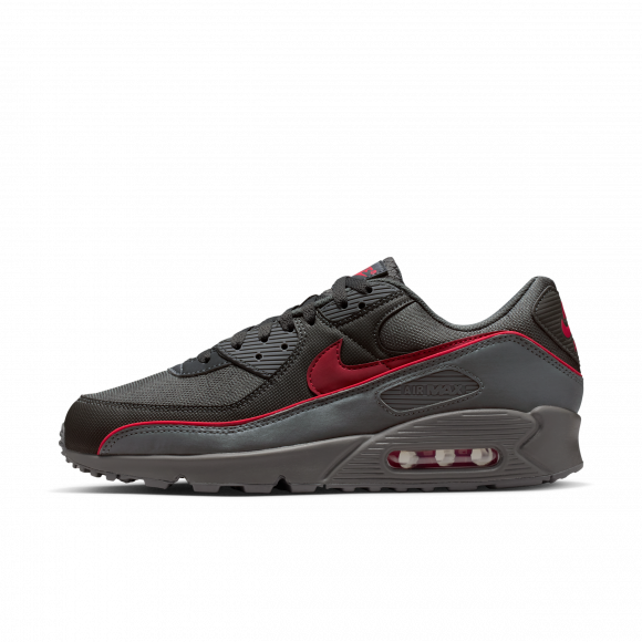 Scarpa con dettagli dal design rifrangente Nike Air Max 90 Premium – Uomo - Grigio - HV4517-001