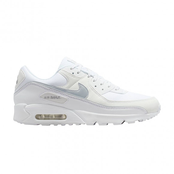 Nike Air Max 90 'White Metallic Reflective' | Men's Size 9.5 - HV4517-100