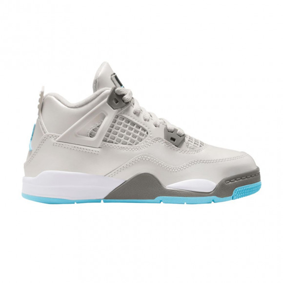 Air Jordan Jordan 4 Retro PS 'Photon Dust Blue Chill' | Grey | Kid's Size 3 - HV4682-014