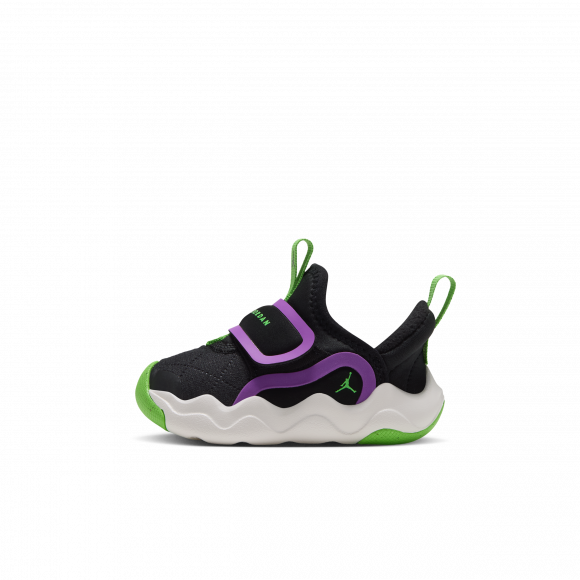 Air Jordan Jordan 23/7.2 Easyon TD 'Black Laser Purple Summit White Scream Green' | Infant Size 4 - HV4725-009