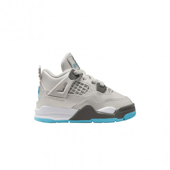 Air Jordan Jordan 4 Retro TD 'Photon Dust Blue Chill' | Grey | Infant Size 8 - HV4759-014