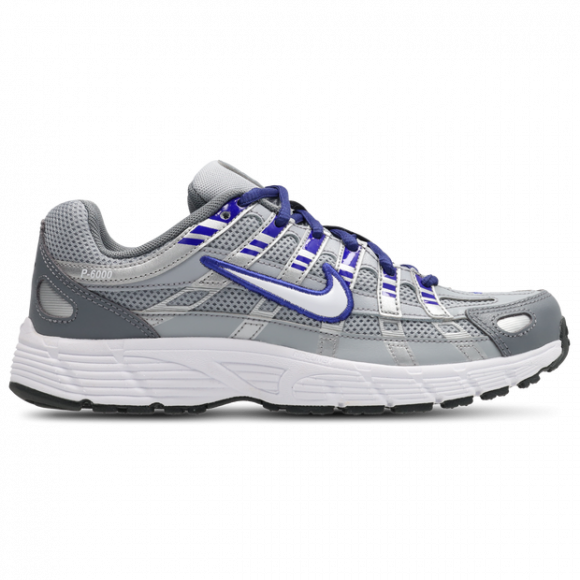 Nike P-6000 Kid's Sneakers - Grey - Size 3.5 - Mesh/Synthetic - HV5064-010