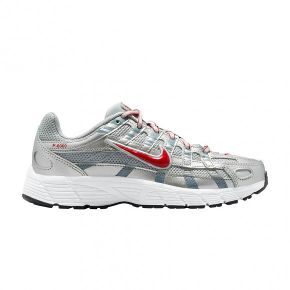 Nike P-6000 GS 'Metallic Silver Gym Red' | Kid's Size 6.5 - HV5064-016
