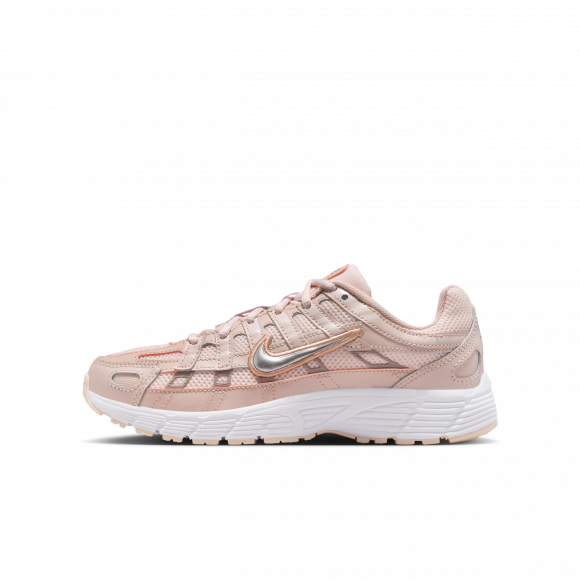 Nike P-6000 GS 'Silt Red Metallic Silver' | Pink | Kid's Size 5 - HV5064-602