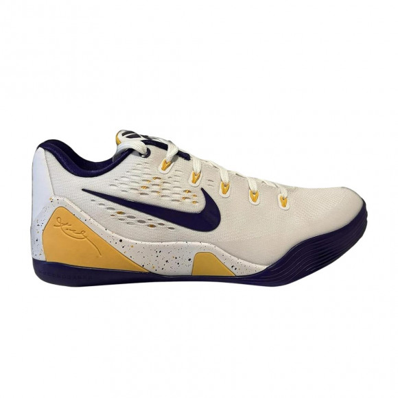 Nike Kobe 9 EM Low Protro LSU Tigers 'White' PE | Men's Size 7 - HV57331814663