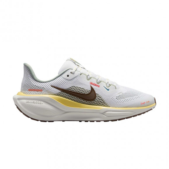 Nike Air Zoom Pegasus 41 GS 'White Mink Brown Yellow' | Kid's Size 3 - HV6006-121