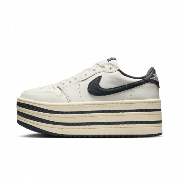 Air Jordan 1 Triple Stack-sko til kvinder - hvid - HV8288-100