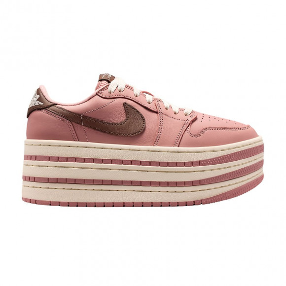 Air Jordan Wmns 1 Triple Stack 'Rust Pink Cacao Wow Pearl White' | Women's Size 11.5 - HV8288-601
