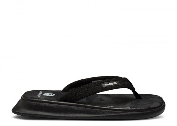 BAPE x Havaianas Tradi Zori Flip Flops 'Black Camo' | Men's - Havaianas-Tradi-Zori-Flip-Flops