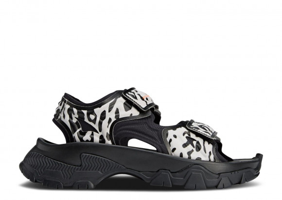adidas Stella McCartney x adidas Wmns Hika Outdoor Sandal 'Animal Print' | Black | Women's - Hika-Sandal