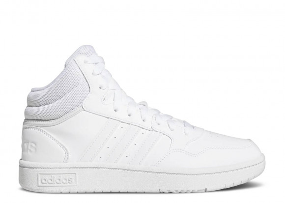 Wmns Hoops 3.0 Mid 'White Dash Grey' | White | Women's - Hoops-3.0