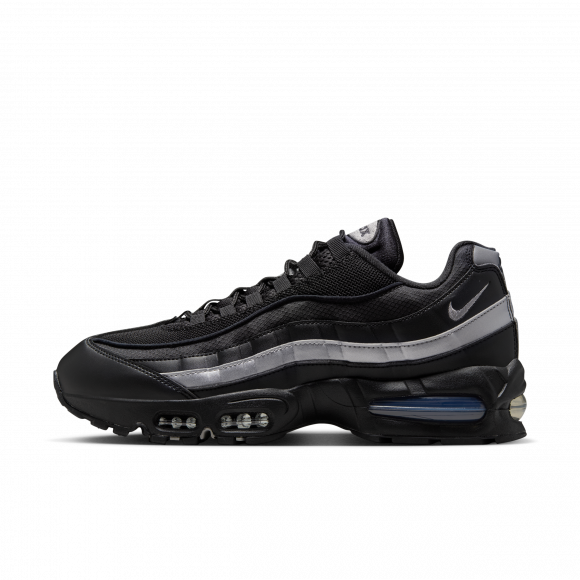 Nike Air Max 95 OG Big Bubble Black White Metallic Silver - IB1667-003