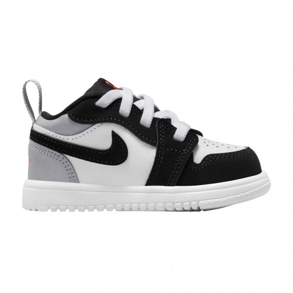 Air Jordan 1 Low ALT SE TD 'White Black Matte Silver' | Infant Size 10 - IB3886-106