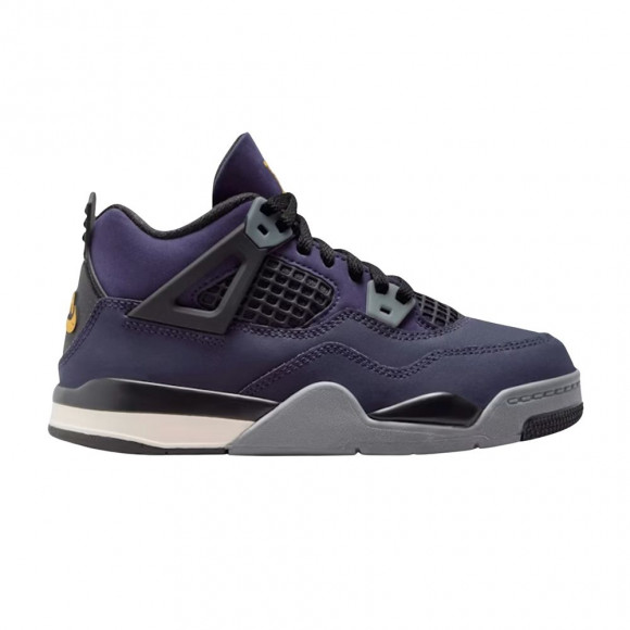 Air Jordan 4 Retro PS 'Lakers' | Purple | Kid's Size 12 - IB4388-500